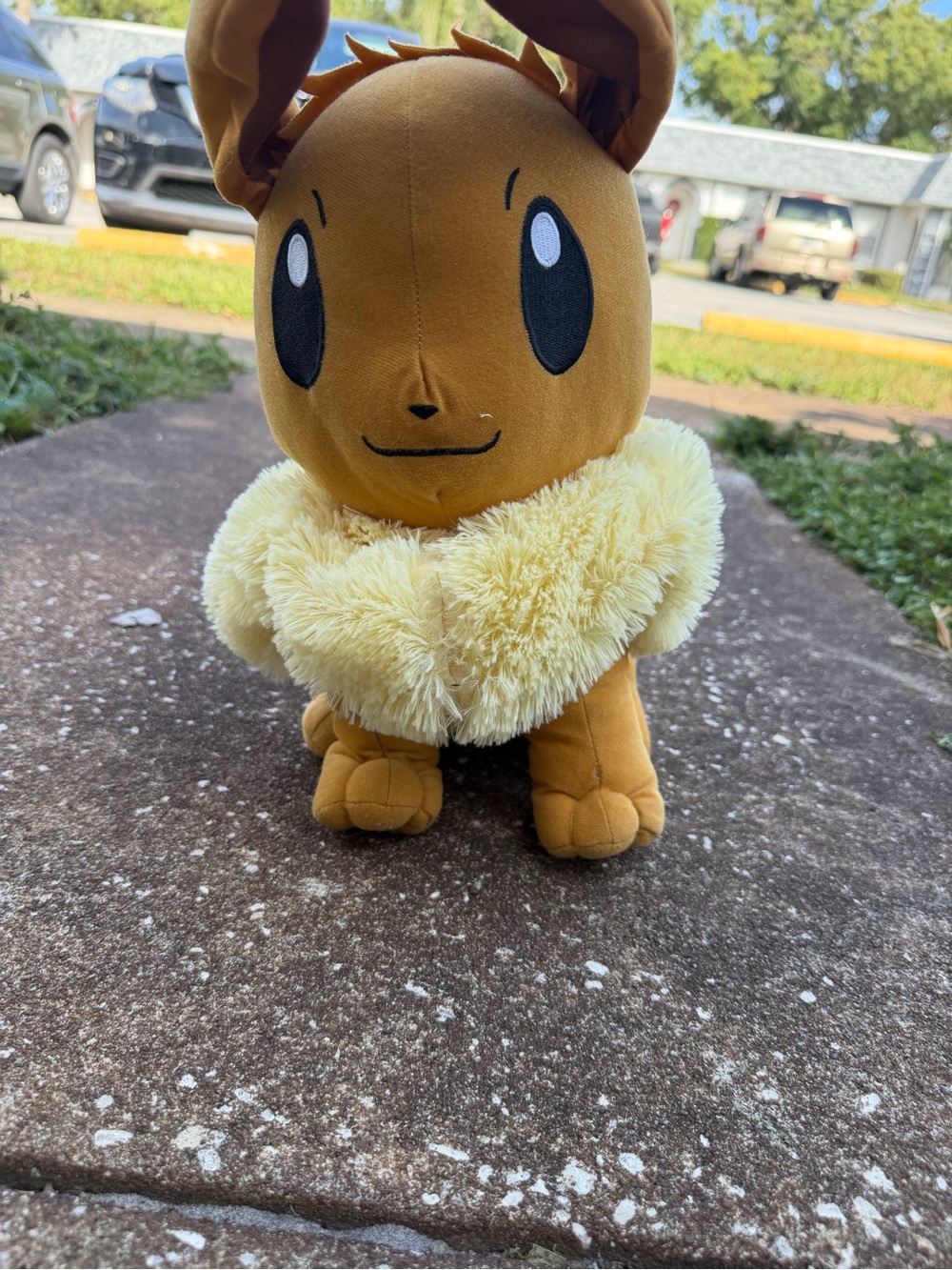 EEVE POKEMON Plush Toy - Soft Brown and Cream Kids Toy. NWOT
